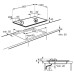 Газовая варочная панель Electrolux GPZ 393 SX