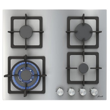 Газовая варочная панель Fornelli PGT 60 CALORE IX Газовая варочная панель Fornelli PGT 60 CALORE IX