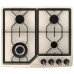 Газовая варочная панель Fornelli PGA 60 Grazia Ivory