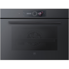 Электрический духовой шкаф V-Zug Combair V6000 45P черное стекло Электрический духовой шкаф V-Zug Combair V6000 45P черное стекло