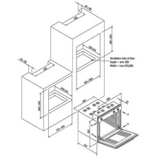 Газовый духовой шкаф Zigmund & Shtain BN 20.504 W Газовый духовой шкаф Zigmund & Shtain BN 20.504 W
