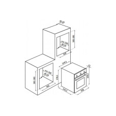 Электрический духовой шкаф Ardesia OBC 609 B Электрический духовой шкаф Ardesia OBC 609 B