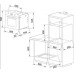 Электрический духовой шкаф Franke GN 82 M NT XS