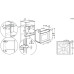 Электрический духовой шкаф Electrolux EOF3H40TH