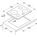 Электрическая варочная панель Candy CH 647 B JV Электрическая варочная панель Candy CH 647 B JV