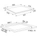 Индукционная варочная панель Franke Smart FSM 653 I D BK (108.0606.109)