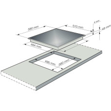 Индукционная варочная панель Korting HI 6400 BCH Индукционная варочная панель Korting HI 6400 BCH
