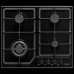 Газовая варочная панель Monsher MSG 63 Noir Газовая варочная панель Monsher MSG 63 Noir