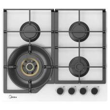 Газовая варочная панель Midea MG697VGW Газовая варочная панель Midea MG697VGW