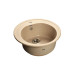 Кухонная мойка GranFest Rondo GF-R-510 песочный