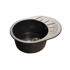 Кухонная мойка GranFest Rondo GF-R-580L черный
