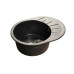 Кухонная мойка GranFest Rondo GF-R-580L черный Кухонная мойка GranFest Rondo GF-R-580L черный