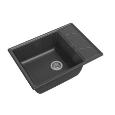Кухонная мойка GranFest GF-V-680L графит