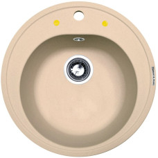 Кухонная мойка Zigmund & Shtain Kreis 505 топленое молоко Кухонная мойка Zigmund & Shtain Kreis 505 топленое молоко