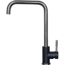 Смеситель для мойки Zigmund & Shtain ZS 1400 черный базальт