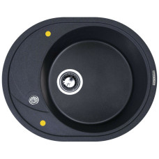 Кухонная мойка Zigmund & Shtain Kreis OV 575 темная скала