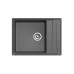 Кухонная мойка GranFest GF-LV-660L графит