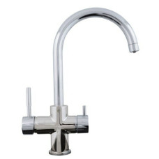 Смеситель для кухни Zigmund & Shtain ZS 1800 нержавейка полированная