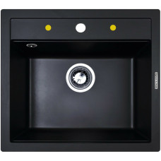 Кухонная мойка Zigmund & Shtain Platz 560 черный базальт