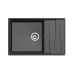 Кухонная мойка GranFest GF-LV-760L черный