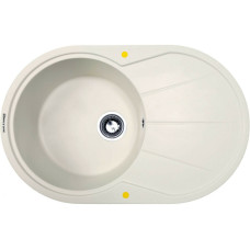 Кухонная мойка Zigmund & Shtain Kreis OV 770B индийская ваниль