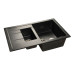 Кухонная мойка GranFest Quadro GF-Q-775KL черный