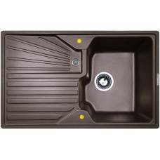 Кухонная мойка Zigmund & Shtain Kaskade 800 швейцарский шоколад