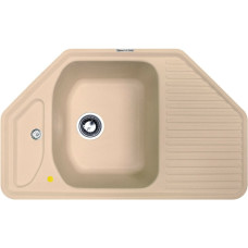 Кухонная мойка Zigmund & Shtain ECKIG 800 топленое молоко