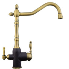 Смеситель для кухни Zigmund & Shtain ZS 1900 B темная скала