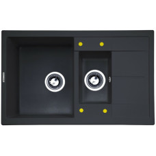 Кухонная мойка Zigmund & Shtain Rechteck 780.2 черный базальт Кухонная мойка Zigmund & Shtain Rechteck 780.2 черный базальт