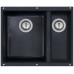 Кухонная мойка Zigmund & Shtain Integra 500.2 темная скала Кухонная мойка Zigmund & Shtain Integra 500.2 темная скала