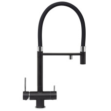 Смеситель для кухни Zigmund & Shtain ZS 2300 черный базальт