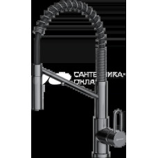 Смеситель для мойки Omoikiri Mikawa 2 Plus-SB-GM латунь/вороненая сталь Смеситель для мойки Omoikiri Mikawa 2 Plus-SB-GM латунь/вороненая сталь