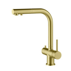 Смеситель для кухни Timo Saona 2356/17FL золото матовое Смеситель для кухни Timo Saona 2356/17FL золото матовое