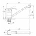 Смеситель для кухни Tsarsberg TSB-650-1243