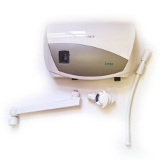 Электрический проточный водонагреватель Atmor Lotus 5 кран