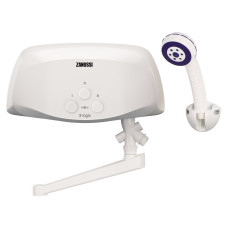 Электрический проточный водонагреватель Zanussi 3-logic 3,5 TS душ+кран Электрический проточный водонагреватель Zanussi 3-logic 3,5 TS душ+кран