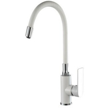 Смеситель для кухни Haiba HB73505-8 белый/хром