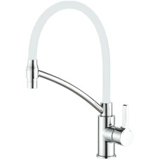 Смеситель для кухни Haiba HB73643-8 белый/хром