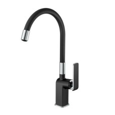 Смеситель для кухни Haiba HB73548-7 черный/хром