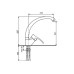 Смеситель для кухни Ulgran UQ-007-08