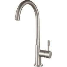 Смеситель для кухни Aquanet Steel сталь сатин AF210-41S