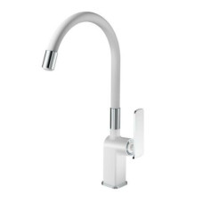 Смеситель для кухни Haiba HB73548-8 белый/хром