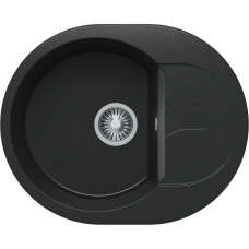 Кухонная мойка Polygran ATOL-620 №16 Черная