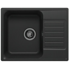 Кухонная мойка Polygran Quartz Bond 600 уголь Кухонная мойка Polygran Quartz Bond 600 уголь