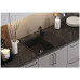 Кухонная мойка Polygran Quartz Bond 600 уголь