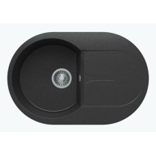 Кухонная мойка Polygran ATOL-760 №16 Черная