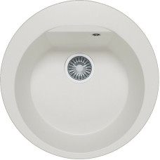 Кухонная мойка Polygran ATOL-520 №36 Белый Хлопок