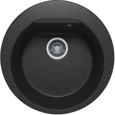 Кухонная мойка Polygran ATOL-520 №16 Черная