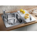 Кухонная мойка Blanco Tipo 45-C нержавеющая сталь матовая Кухонная мойка Blanco Tipo 45-C нержавеющая сталь матовая